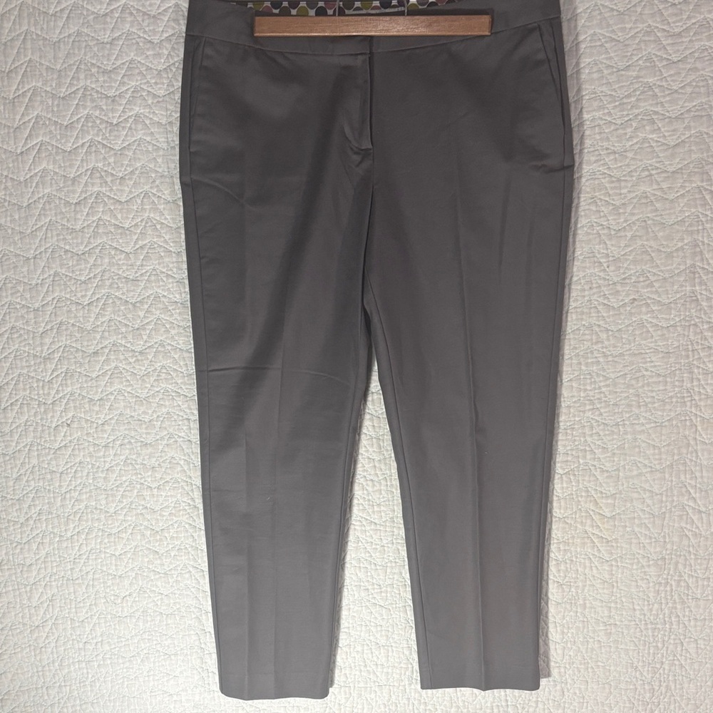 Boden Gray Stretch Trousers